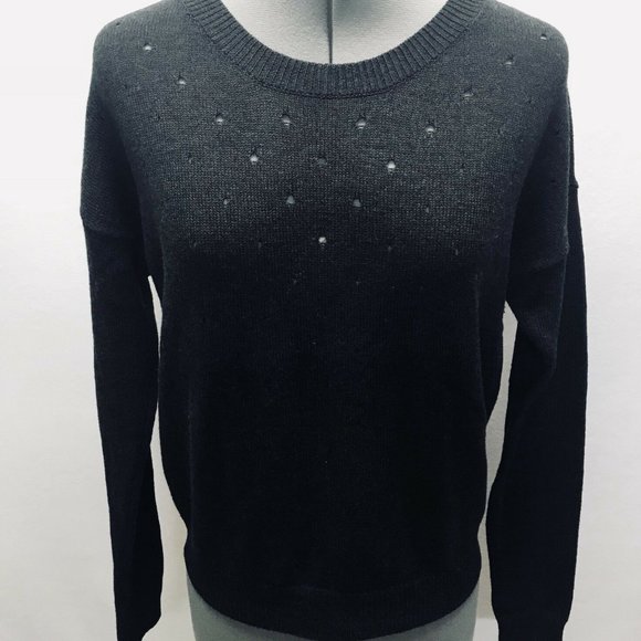 GAP Distressed‎ Crewneck Sweater Top - Picture 1 of 6